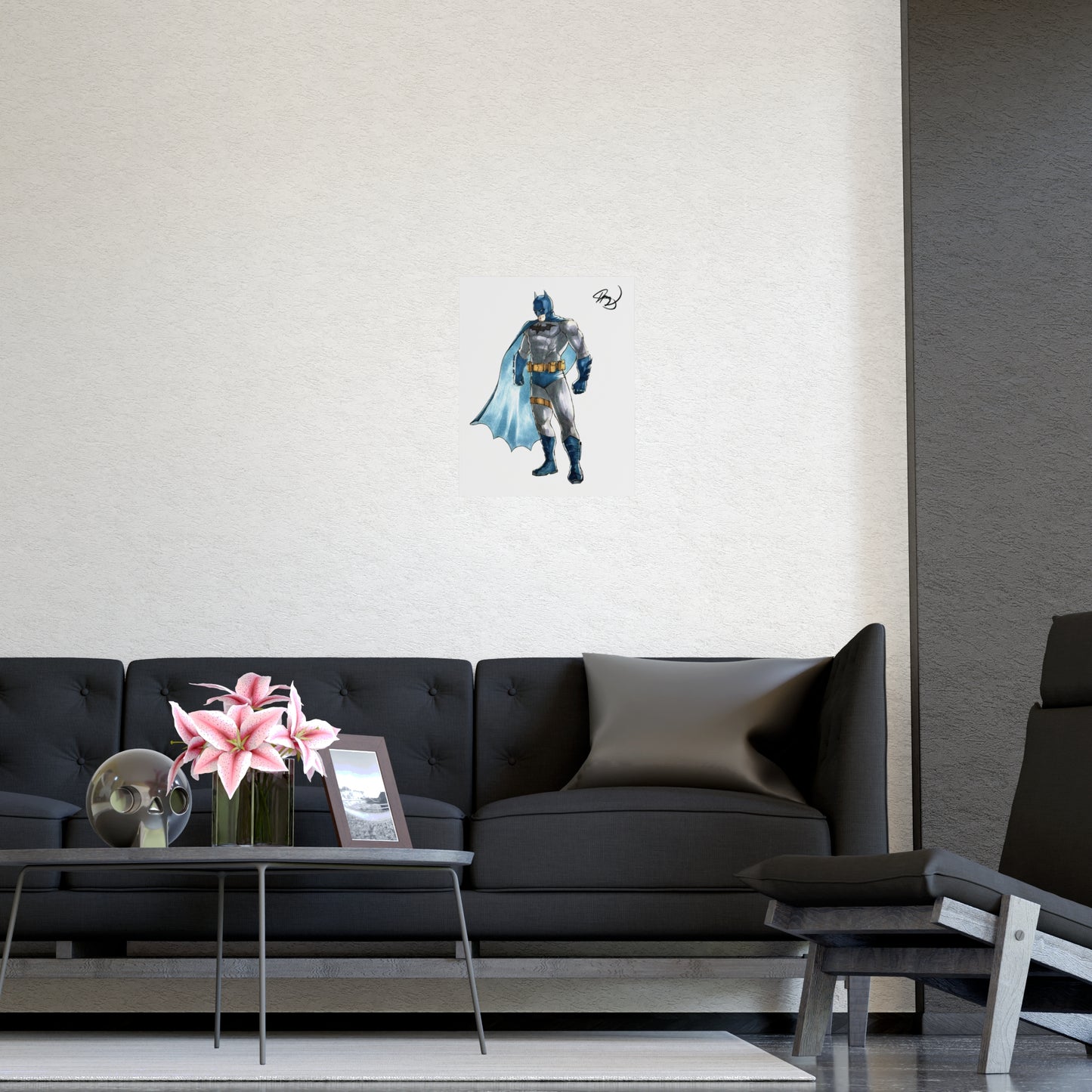 Batman Colored Poster - By Me