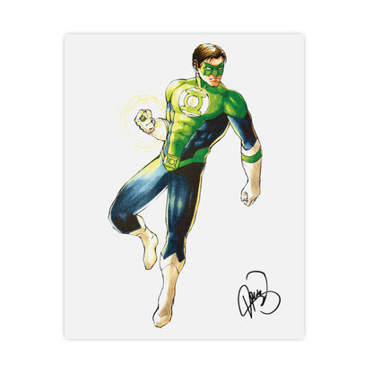 Green Lantern Colored Poster - By Me