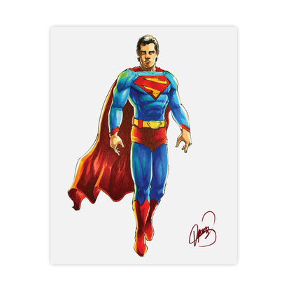 Superman Colored Poster - By Me