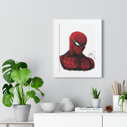 Spider-Man Framed Poster - By Me