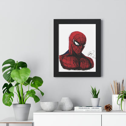 Spider-Man Framed Poster - By Me